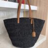 Saint Laurent (YSL) Raffia Panier Medium