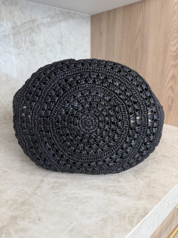 Saint Laurent (YSL) Raffia Panier Medium