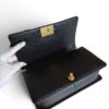 Chanel Boy Flap Bag Quilted Caviar Old Medium Gold Hardware