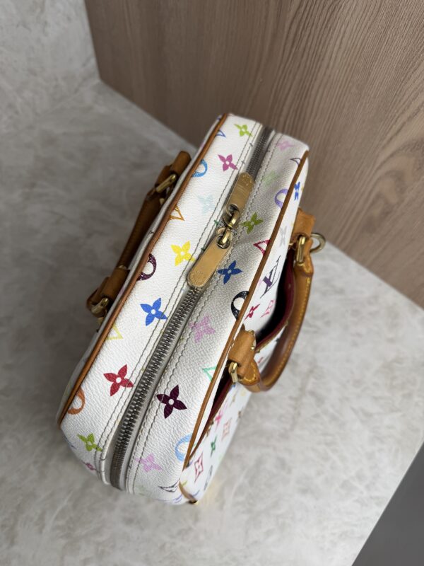 Louis Vuitton Monogram Multicolor Trouville White and Charm