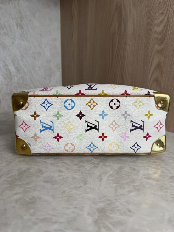 Louis Vuitton Monogram Multicolor Trouville White and Charm