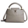 Louis Vuitton Taurillon Capucines BB Galet