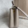 Louis Vuitton Taurillon Capucines BB Galet