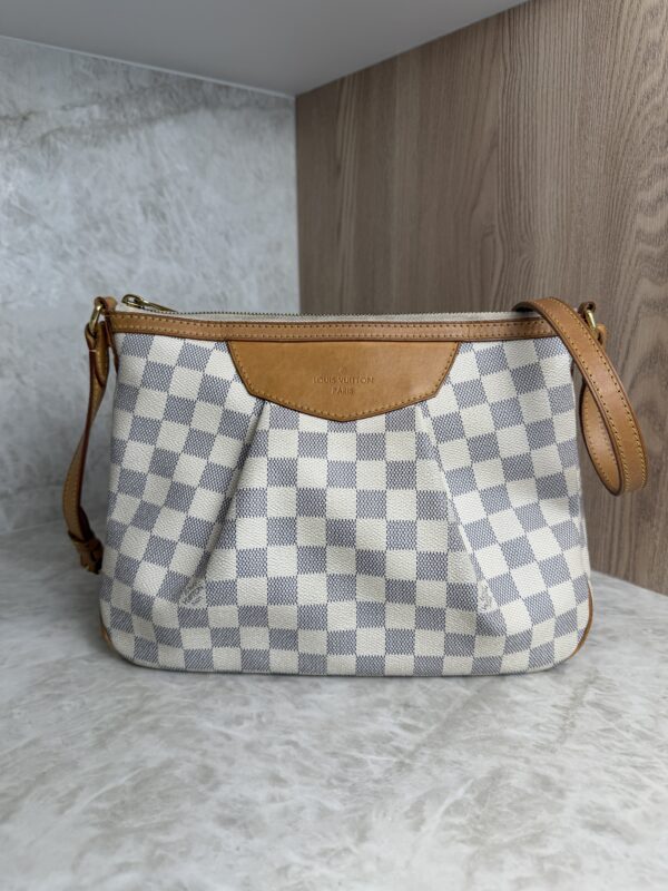 Louis Vuitton Siracusa Handbag Damier PM