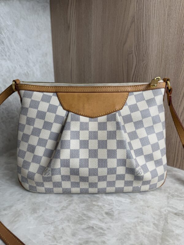 Louis Vuitton Siracusa Handbag Damier PM