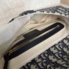 Christian Dior Saddle Handbag with Strap Oblique Canvas Medium
