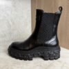 LOUIS VUITTON LV Squad Chelsea Ankle Boot Black