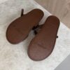 Fendi Feel FF Double Band Sandal Brown 38.5