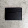 Loewe Puzzle Plain Cardholder in Classic Calfskin Black
