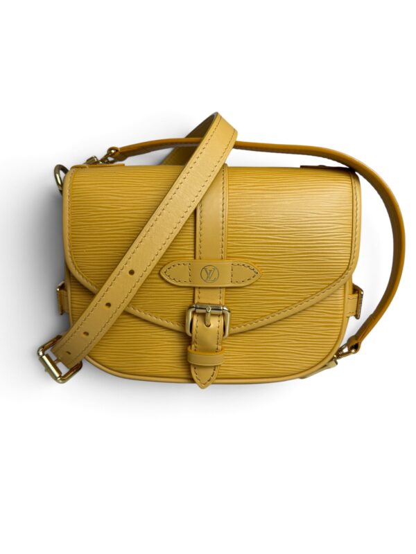 Louis Vuitton Epi Saumur BB Safran
