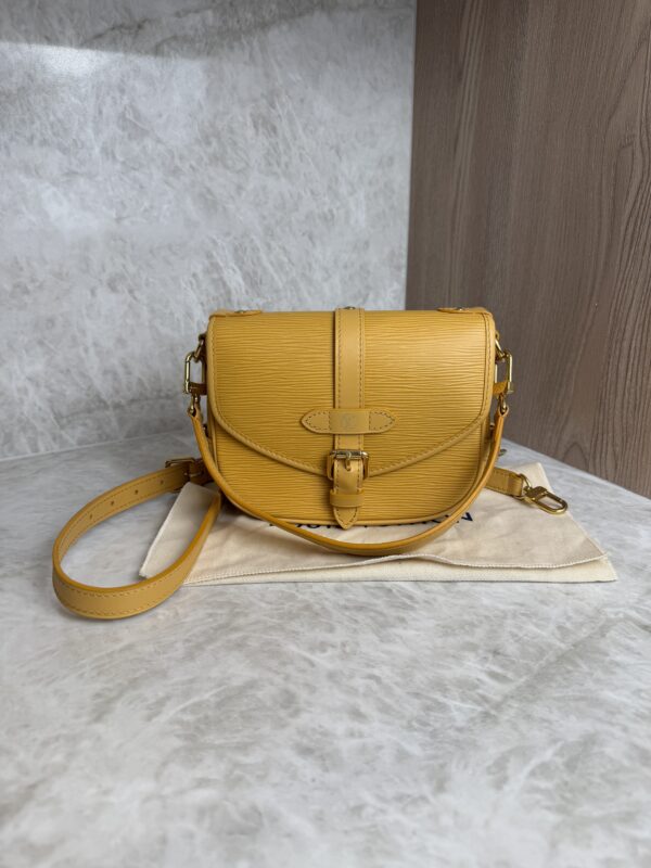 Louis Vuitton Epi Saumur BB Safran