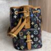 Louis Vuitton Monogram Multicolor Petit Noe Black