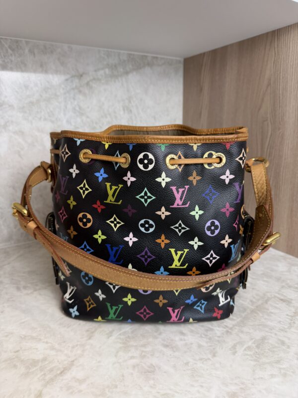 Louis Vuitton Monogram Multicolor Petit Noe Black