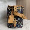 Louis Vuitton Monogram Multicolor Petit Noe Black