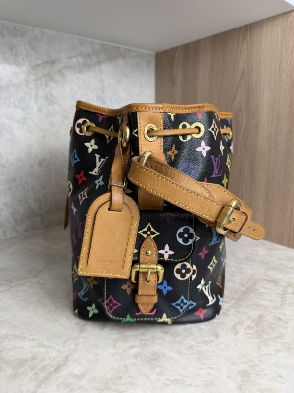 Louis Vuitton Monogram Multicolor Petit Noe Black