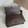 Chanel Boy Flap Bag Quilted Iridescent Goatskin Old Medium