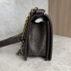 Chanel Boy Flap Bag Quilted Iridescent Goatskin Old Medium