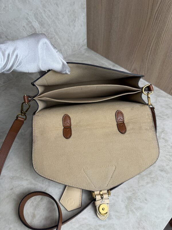 Louis Vuitton Damier Ebene Beaumarchais Creme