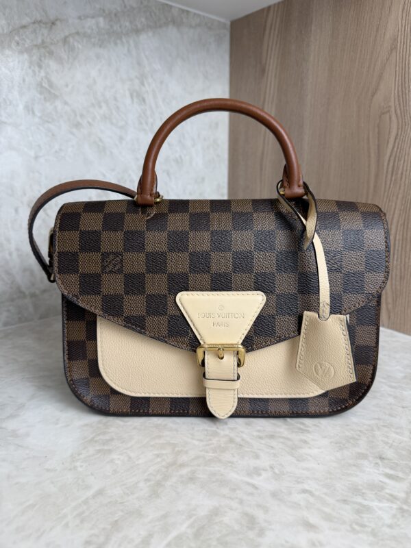 Louis Vuitton Damier Ebene Beaumarchais Creme