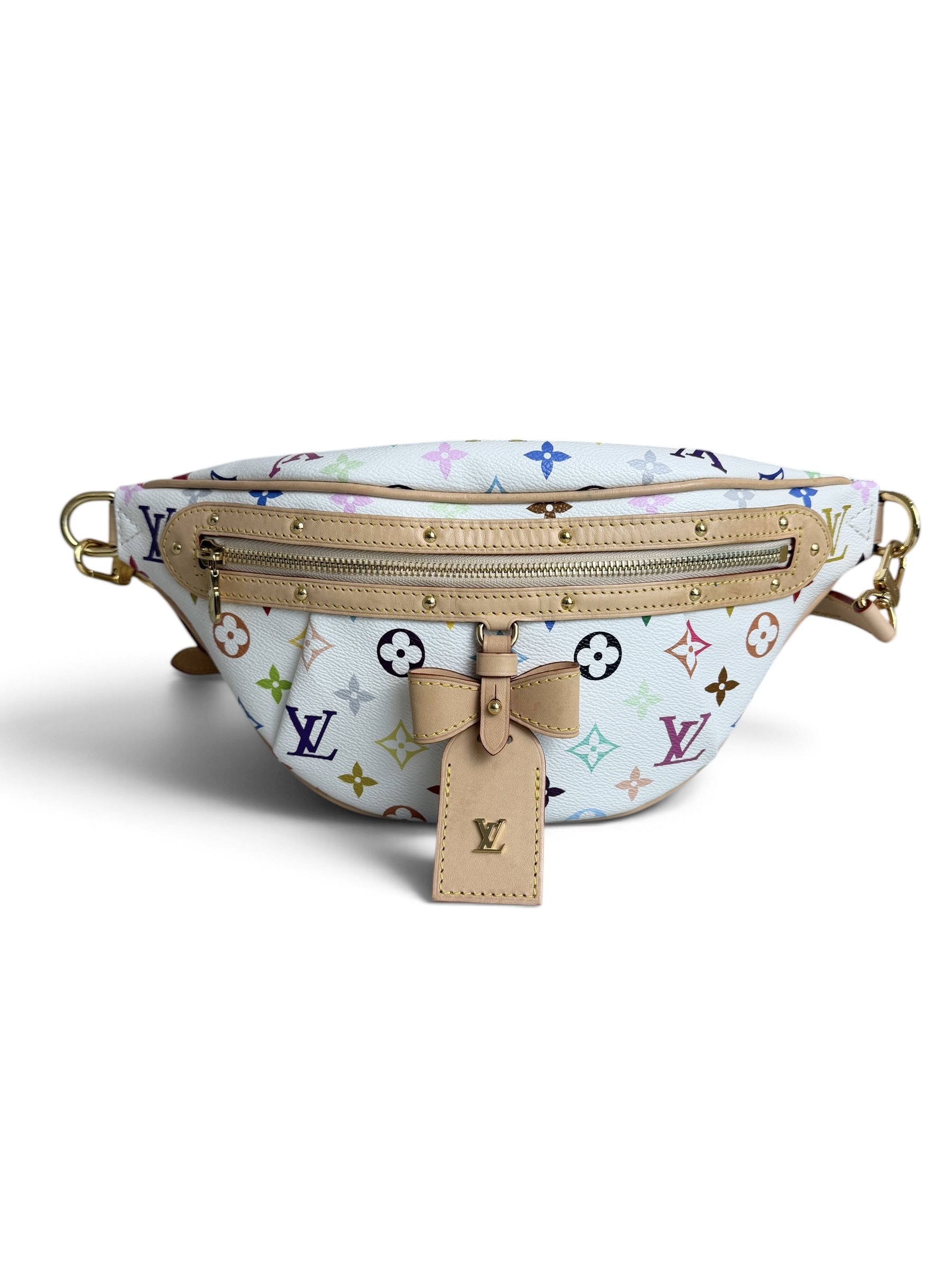Louis Vuitton LV X TM Monogram Multicolor High Rise Bumbag White