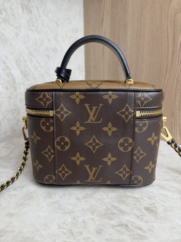 Louis Vuitton Vanity Handbag Reverse Monogram Canvas PM