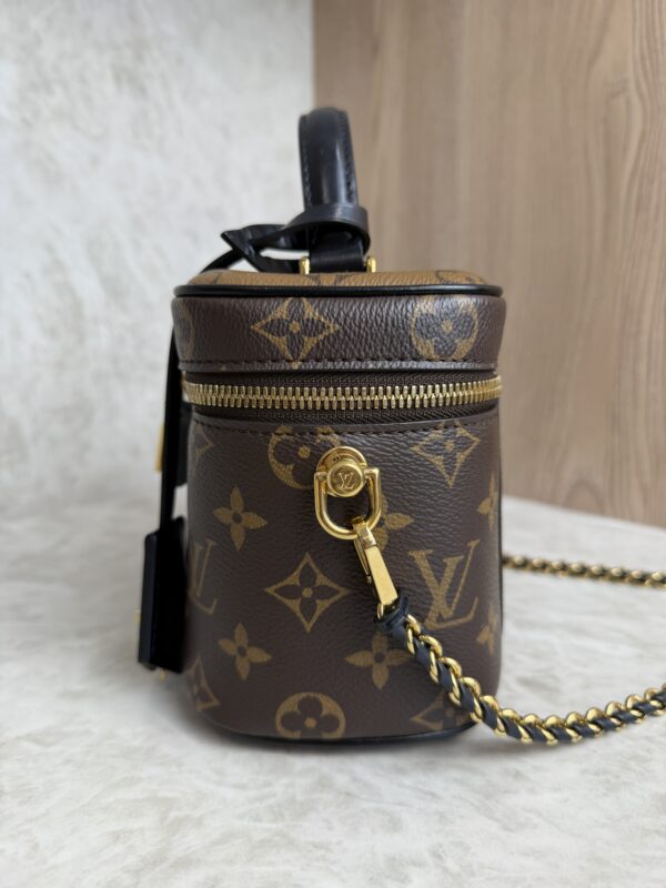 Louis Vuitton Vanity Handbag Reverse Monogram Canvas PM