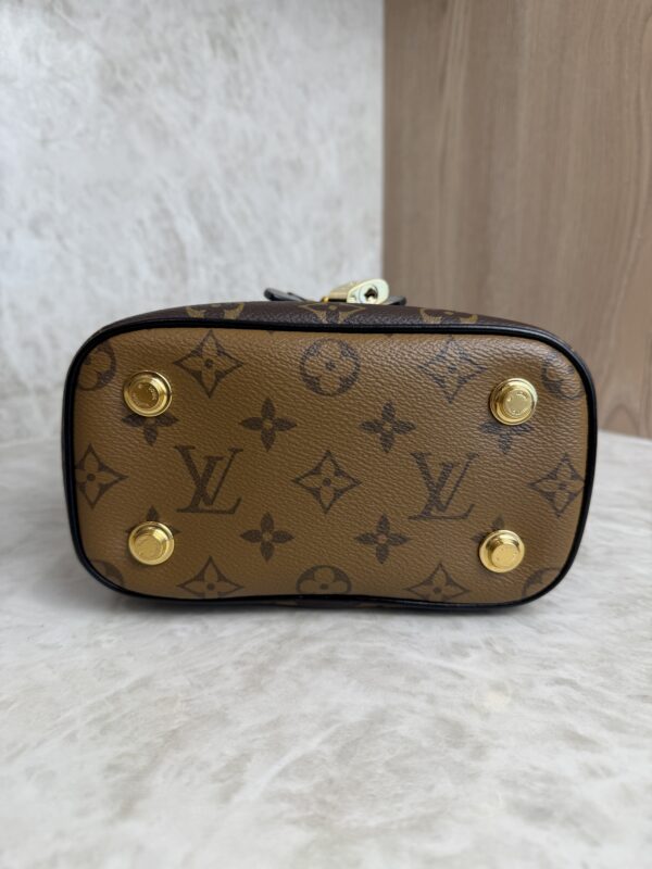 Louis Vuitton Vanity Handbag Reverse Monogram Canvas PM