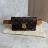 Louis Vuitton S Lock Belt Pouch Monogram Canvas