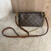 Louis Vuitton Monogram Pallas Clutch Black