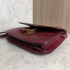 Celine Red/Black Python Medium Classic Box Shoulder Bag