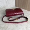 Celine Red/Black Python Medium Classic Box Shoulder Bag