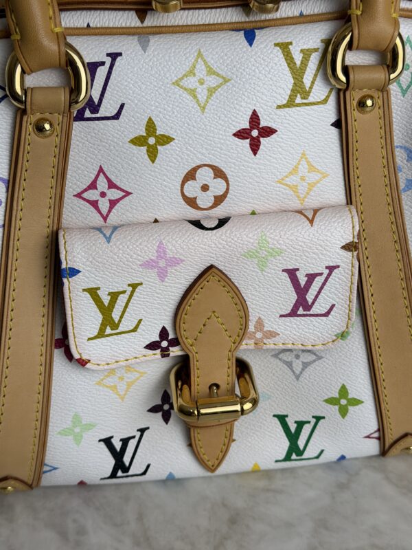 Louis Vuitton Monogram Multicolor Priscilla White