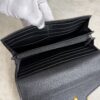 Gucci Textured Calfskin Torchon GG Broadway Envelope Clutch Black