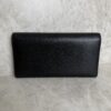 Gucci Textured Calfskin Torchon GG Broadway Envelope Clutch Black