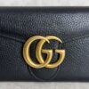 Gucci Textured Calfskin Torchon GG Broadway Envelope Clutch Black