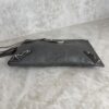 Balenciaga Agneau Classic Hardware Small Pouch Grey