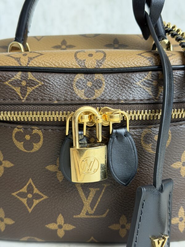Louis Vuitton Vanity Handbag Reverse Monogram Canvas PM