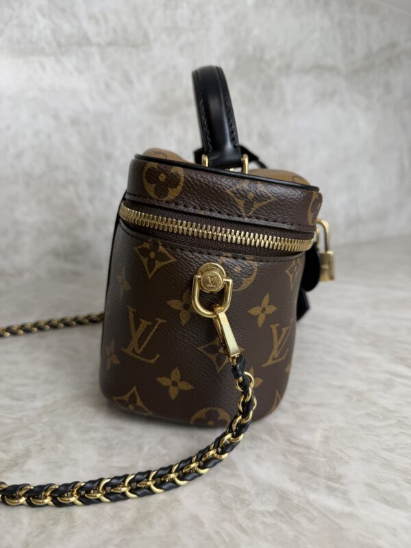 Louis Vuitton Vanity Handbag Reverse Monogram Canvas PM
