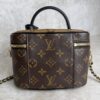 Louis Vuitton Vanity Handbag Reverse Monogram Canvas PM