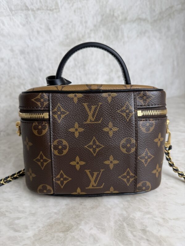 Louis Vuitton Vanity Handbag Reverse Monogram Canvas PM