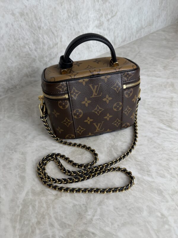 Louis Vuitton Vanity Handbag Reverse Monogram Canvas PM