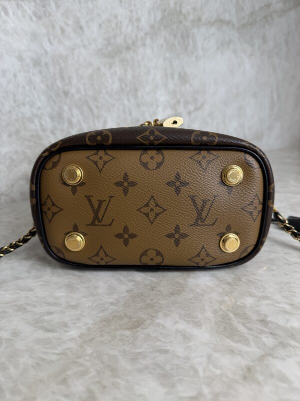 Louis Vuitton Vanity Handbag Reverse Monogram Canvas PM