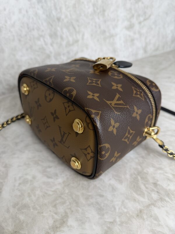 Louis Vuitton Vanity Handbag Reverse Monogram Canvas PM