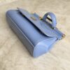 Dolce and Gabbana Mini Sicily Elongated Top-Handle Bag Patent