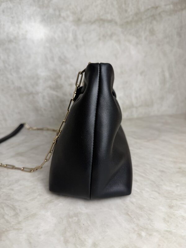 Christian Dior Lambskin Small Bow Bag Black