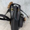 Gucci Calfskin Bamboo Backpack Black