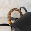Gucci Calfskin Bamboo Backpack Black