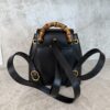 Gucci Calfskin Bamboo Backpack Black