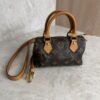 Louis Vuitton Speedy Mini HL Handbag Monogram Canvas and Strap