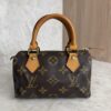 Louis Vuitton Speedy Mini HL Handbag Monogram Canvas and Strap